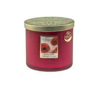 Bougie parfumée ellipse 2 mèches 220g-40h senteur Amour - Heart & Home