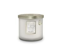 Bougie parfumée ellipse 2 mèches 220g-40h modèle Ange d'hiver (zeste d'orange et patchouli) - Heart & Home