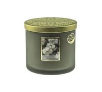 Bougie ellipse 2 mèches Heart and Home Fleurs de Coton