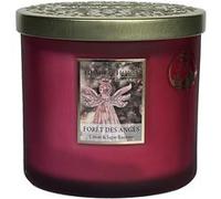 Bougie ellipse 2 mèches heart and home foret des anges Rose G