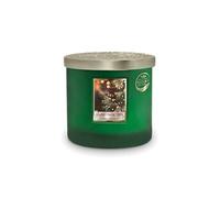 Bougie ellipse 2 mèches Heart and Home sapin de noël