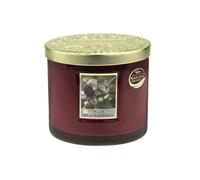 Bougie parfumée ellipse 2 mèches senteur Mûre des bois - Heart & Home