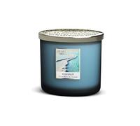 Bougie ellipse 2 mèches sels marins