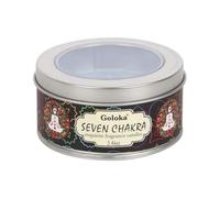 Bougie en conserve - Goloka - Sept chakras