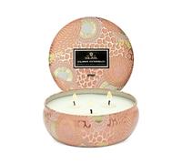 bougie en étain à 3 mèches - Kalahari Watermelon by Voluspa for Unisex - 12 Oz Candle