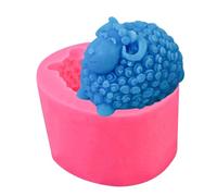 Bougie en forme de mouton en silicone - Bougies en forme de fonte de résine | En silicone de forme animale pour aromathérapie, projets d'artisanat époxyde, fournitures décoration