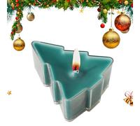 Bougie En Forme De Sapin De Noël | Bougies Moulées à Main en Forme de Sapin de Noël,Décoration de Fêtes pour Anniversaire Bureau Action de Grâce - Idée Cadeau pour Fêtes d'Entreprise et