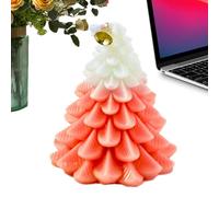 Bougie En Forme De Sapin De Noël, Décoration À Longue Durée De Combustion - Bougies Parfumées pour la Maison,Pour Noël, Halloween, Fête, Anniversaire, Vacances, Mariage Et Automne