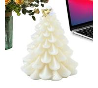 Bougie En Forme De Sapin De Noël,Diffuseur Décoratif en Forme d'Arbre,Bougies Parfumées pour la Maison | Pour Noël Halloween Soirée Fête Mariage Automne Hiver