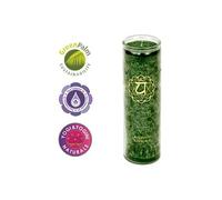 Bougie en stearine 100 heures - chakra 4