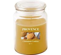 Bougie En Verre Avec Couvercle 510G, Biscuits À La Cannelle