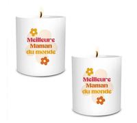 Bougie Fantaisie Je t'aime - Meilleure Maman du Monde