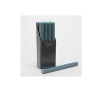 Bougie flambeau 25 cm bleu (lot de 12) - Amadeus - Bleu - Cire Bleu G