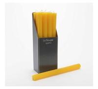 Bougie flambeau 25 cm flambeau (lot de 12) - Amadeus - Jaune - Cire Jaune G