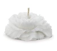 bougie flottante cire déco pivoine 8x4cm blanc - générique sdk1-80-008-op Blanc G