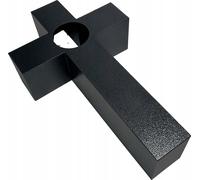 Bougie Funéraire Nouveauté - Grande Bougie Croix Décorative Pour Un Monument Tombeau Marbre