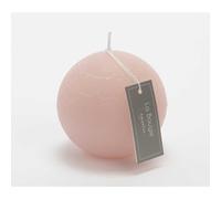 Bougie grande sphère rose (lot de 6)
