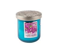 Bougie Heart and Home Petite jarre Pois de senteur Bleu