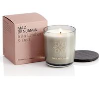 Bougie Irish Cuir et Oud de Luxe Max Benjamin