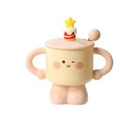 Bougie japonaise créative amusante 300 ml en forme d'étoile pour la maison - Rose