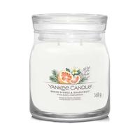 Bougie Jar Moyenne Blanc Spruce & Pamplemousse Yankee Candle