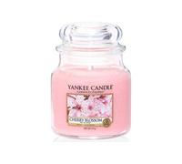 - Bougie jarre en verre senteur fleurs de cerisier Moyen modèle