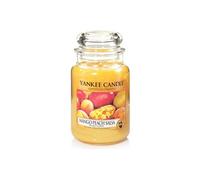 Yankee Candle bougie jarre parfumée | grande taille | Mangue et pêche | jusqu’à 150 heures de combustion |Cadeaux de la fête des mères