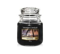 Yankee Candle bougie jarre parfumée | moyenne taille | Noix de coco noire | jusqu’à 75 heures de combustion