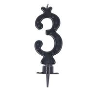 Bougie Joyeux Anniversaire Noir n°3