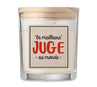 Bougie La meilleure Juge | Candle | Idée Cadeau Anniversaire Fête Original Famille Travail Départ Collègue Retraite Noël