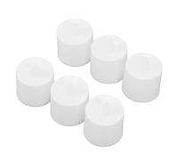 Bougie LED, 2 Pièces LED Bougie Cylindrique S électronique Flamel LED Bougie Lampe pour Vacances W Fête LED Bougie sans Flamme