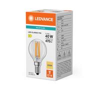 Bougie LED classique P 40 à filament V 4W 830 tran 4099854482229