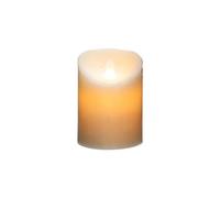 bougie led effet flamme blanc 10cm - 148102a