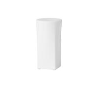 Bougie LED Ignus porcelaine H 15cm HxØ 15x8cm