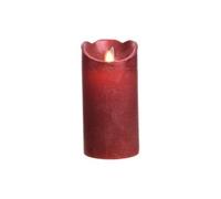 Bougie LED Rouge