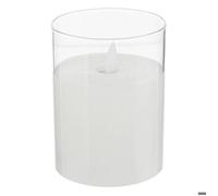 Atmosphera Créateur d'intérieur - Bougie Déco LED "Sena" 10cm Blanc Blanc G