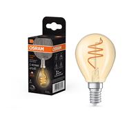 Osram Ampoule LED Vintage 1906 Classic E14 4,9 W 470 lm 2200 K verre doré Ø45 mm filament
