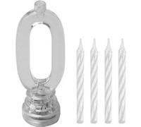 bougie lumineuse chiffre 0 led clignotant 7cm - sud trading cd1157+00 Multicolore G