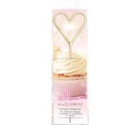 Bougie magique 18 cm - coeur - ScrapCooking Doré G