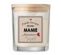 Bougie Mamie d'amour | Candle | Idée Cadeau Grand Mère Original Anniversaire Fête Famille Amour Noël