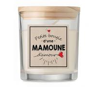 Bougie Mamoune d'amour | Candle | Idée Cadeau Maman Mère Fête des Mères Original Anniversaire Fête Famille Amour Noël