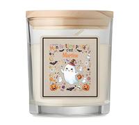 Bougie Mon Fantome Préféré C'est Martine - Candle - Idée Bougie Décorative Cadeau Anniversaire Fête Original Famille Travail Départ Collègue Retraite Noël.