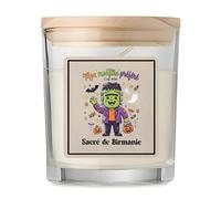 Bougie Mon Monstre Prefere Cest Mon Sacre de Birmanie - Candle - Idée Bougie Décorative Cadeau Anniversaire Fête Original Famille Travail Départ Collègue Retraite Noël.