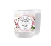 Bougie naturelle parfumée rose pétale 180g