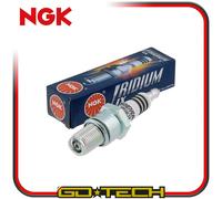 Bougie NGK BR9EIX Iridium Diamètre 14 mm 0,6 mm Hex 20,8 mm 19 mm