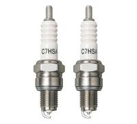 Bougie NGK C7HSA, 2 Pcs Bougie D'allumage Scooter, Général Bougies Allumage Boite C7HSA, Bougies-ngk pour Scooter, Mobylette Cyclomoteurs et Moto