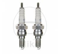 Bougie NGK CR8EH-9 Sb 2 Pièces 708.46.84 pour Honda 125 Sh (JF09) 2001-2004