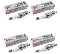Bougie NGK Iridium 4X IZFR6P7 pour Audi A1 A3 Seat Skoda Fabia VW Polo 1.2 TSI