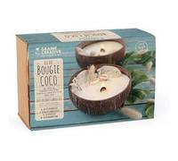 Bougie noix de coco à faire soi-même Multicolore G