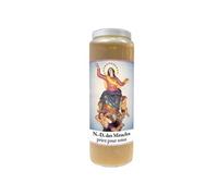 Bougie Notre dame des Miracles neuvaine